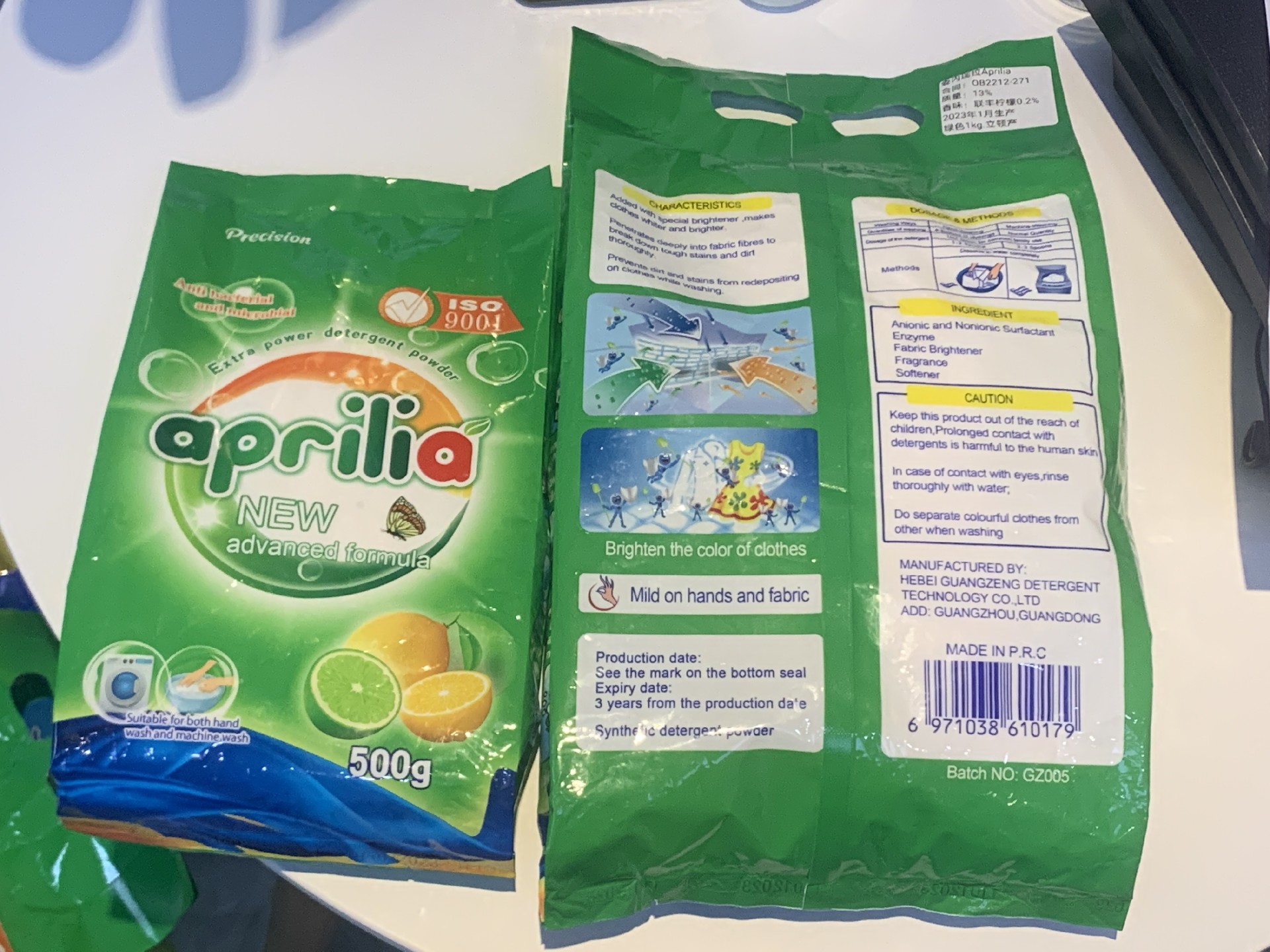 soap powder